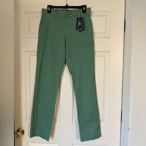 Vineyard Vines Breaker Pants Starboard Green 30 X 32 NWT